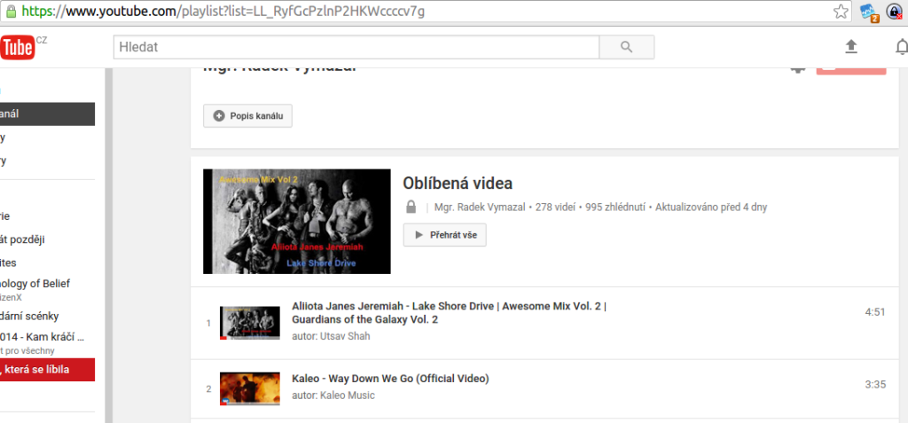 Youtube-Playlist