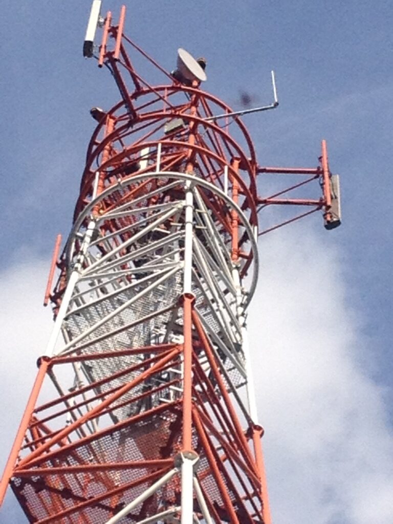 Detail of the Sigfox omnidirectional antenna