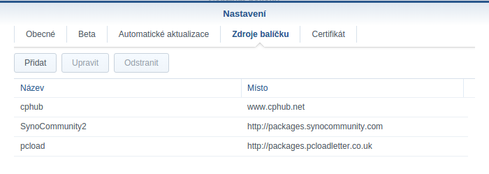 Synology community sources